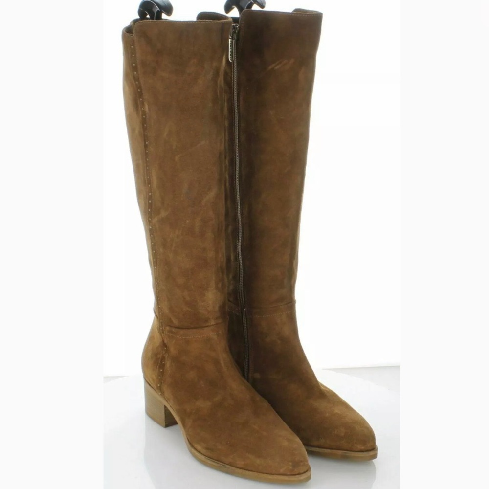 Italeau Fiamma Rust Suede Water Resistant boot